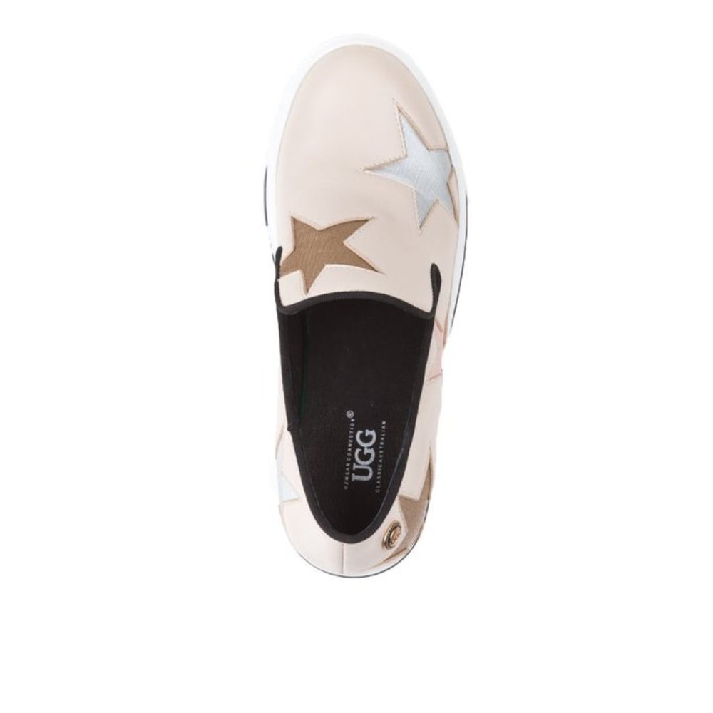 New UGG OZWEAR LADIES SUPERSTAR WEDGE SNEAKER - Picture 2 of 11